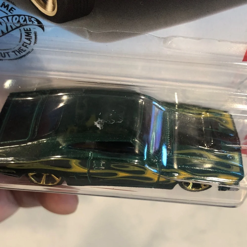 Mattel Hot Wheels '73 Ford Falcon XB - Green and Black